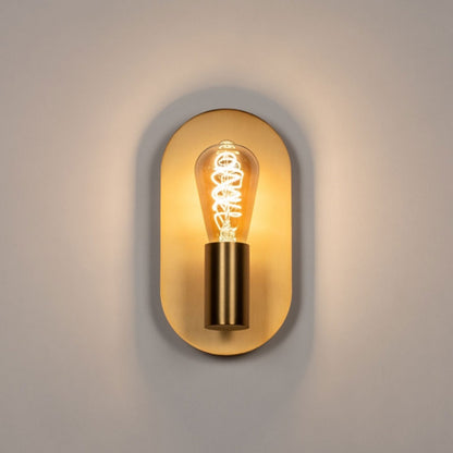 Oval Plate Lamp
