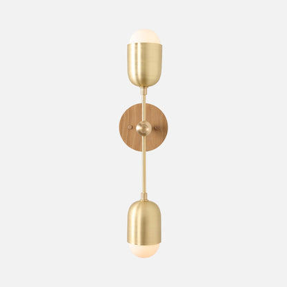 Pebble Double Sconce 18"