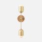 Pebble Double Sconce 18"