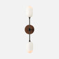 Pebble Double Sconce 20"