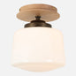 Heritage Flush mount w/ Bell Shade