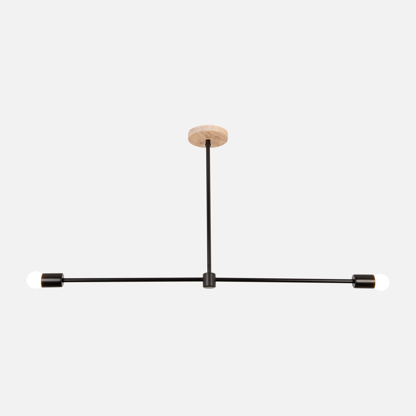 T Colony Chandelier with Exposed Bulbs