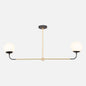 Slope Chandelier with Globes