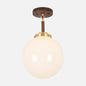 Dilworth Flush Mount w/ Globe Shade 10"