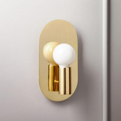 Oval Plate Lamp